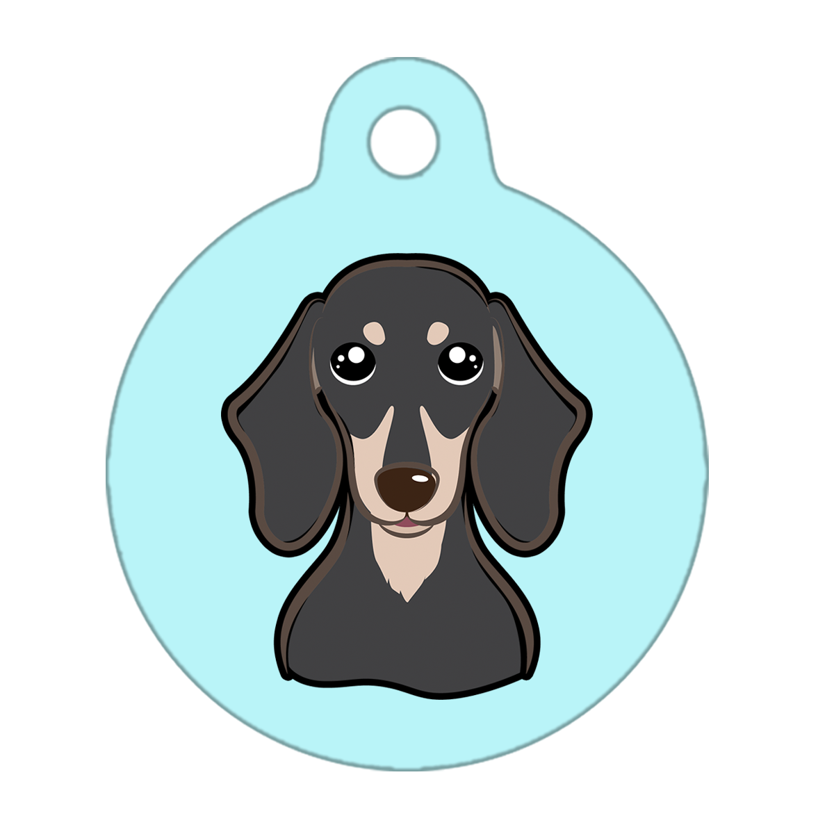 31mm Diameter Medium Size - Dachshund Dog