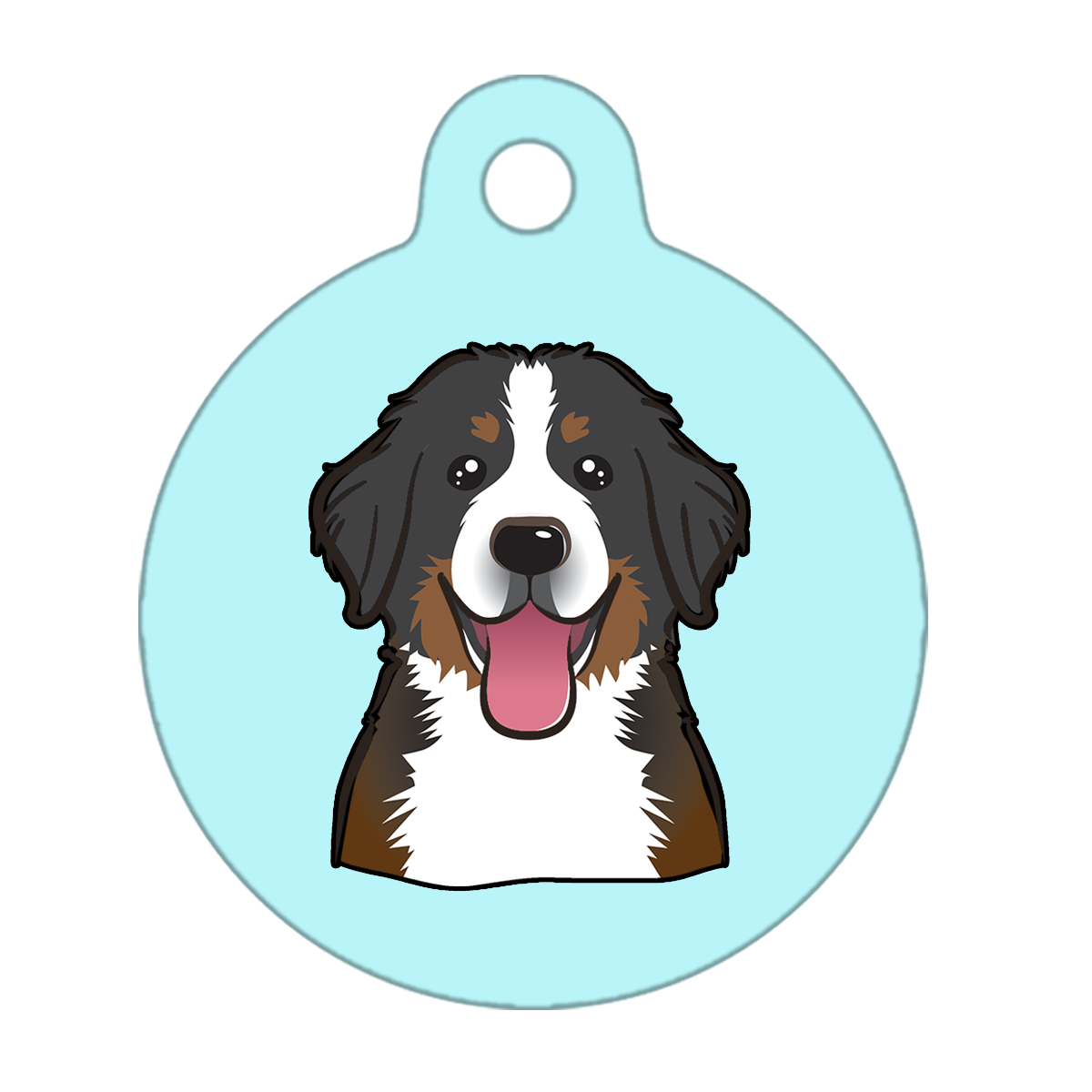 19mm Diameter Tiny Size - Bernese Mountain Dog