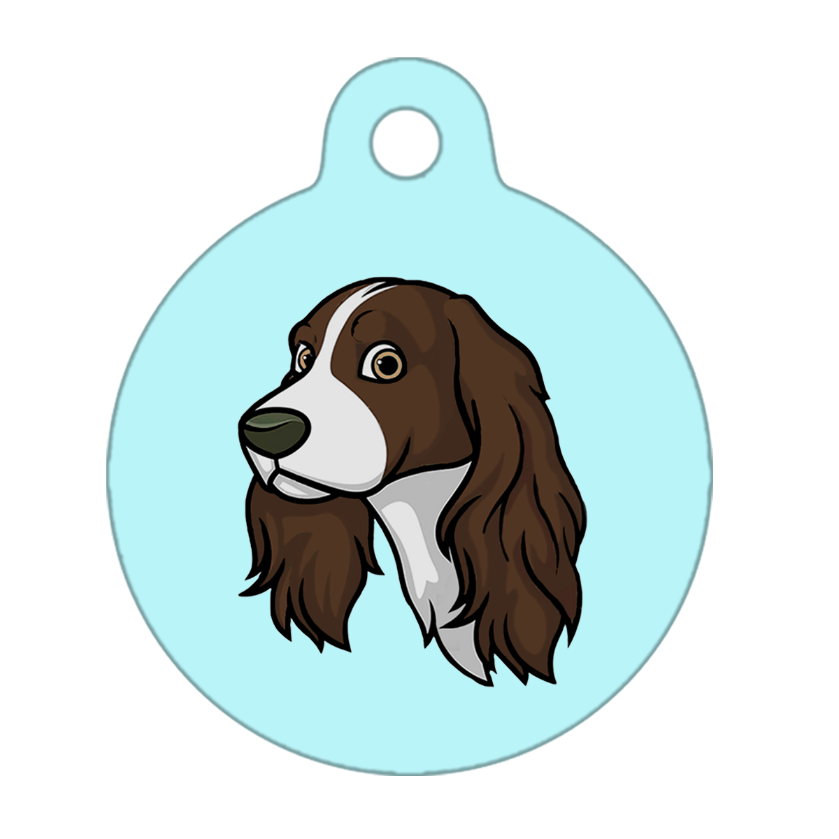 19mm Diameter Tiny Size - Cocker Spaniel Design