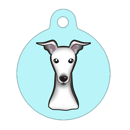 25mm Diameter Small Size - Whippet Dog