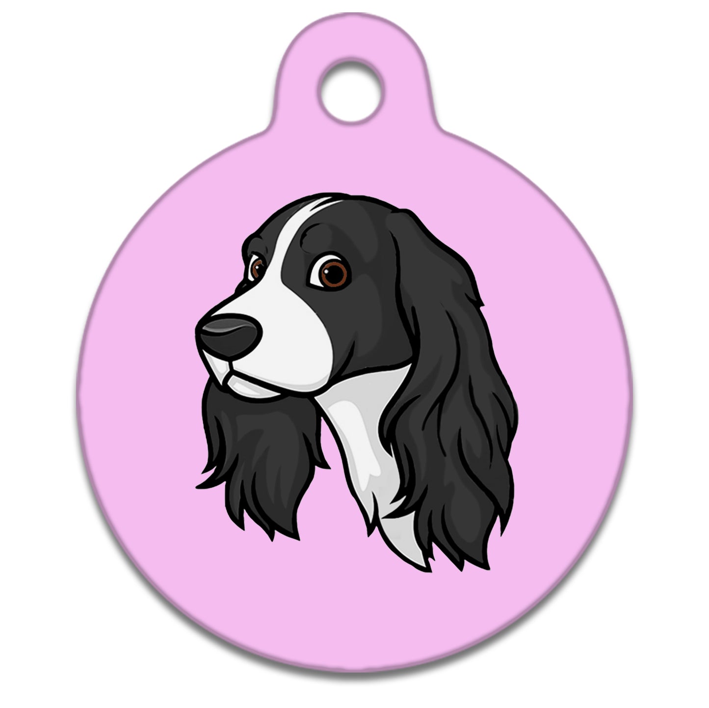 19mm Diameter Tiny Size - Cocker Spaniel Design