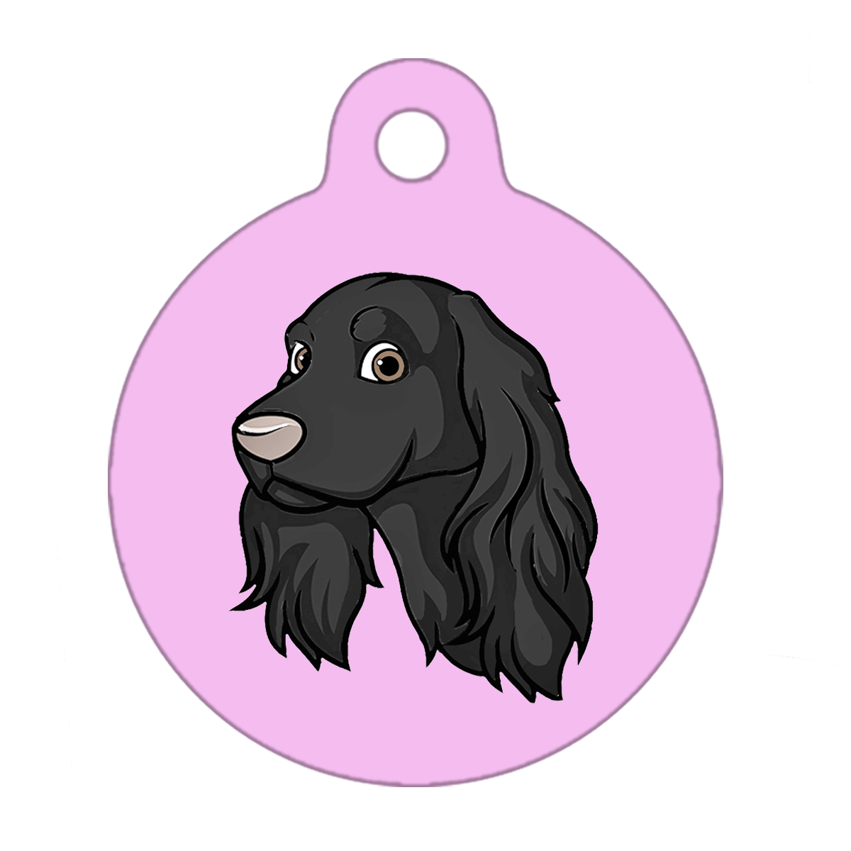 38mm Diameter Large Size - Cocker Spaniel Design