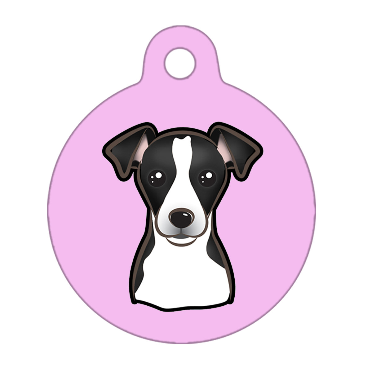 25mm Diameter Small Size - Jack Russell Design