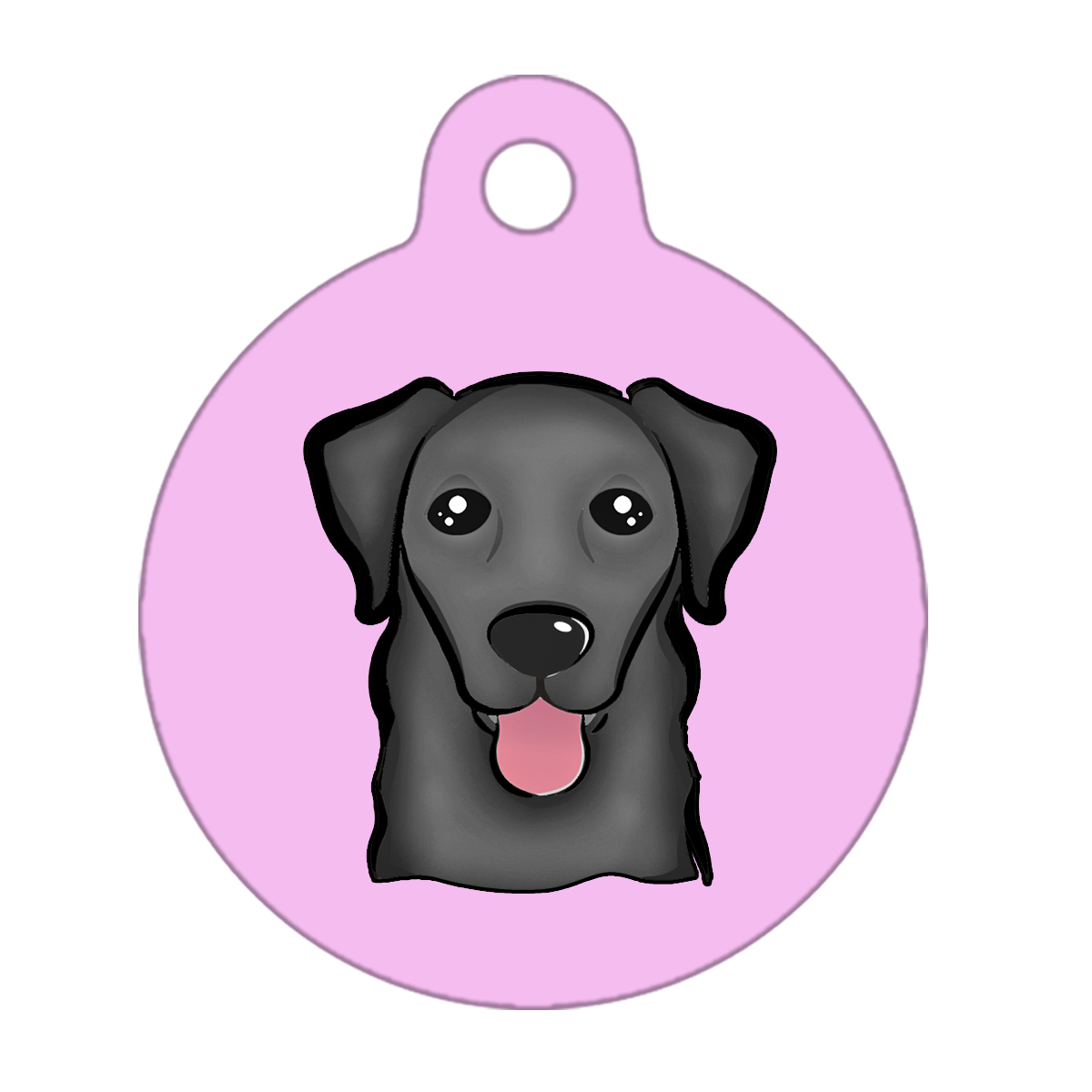 19mm Diameter Tiny Size - Labrador Dog