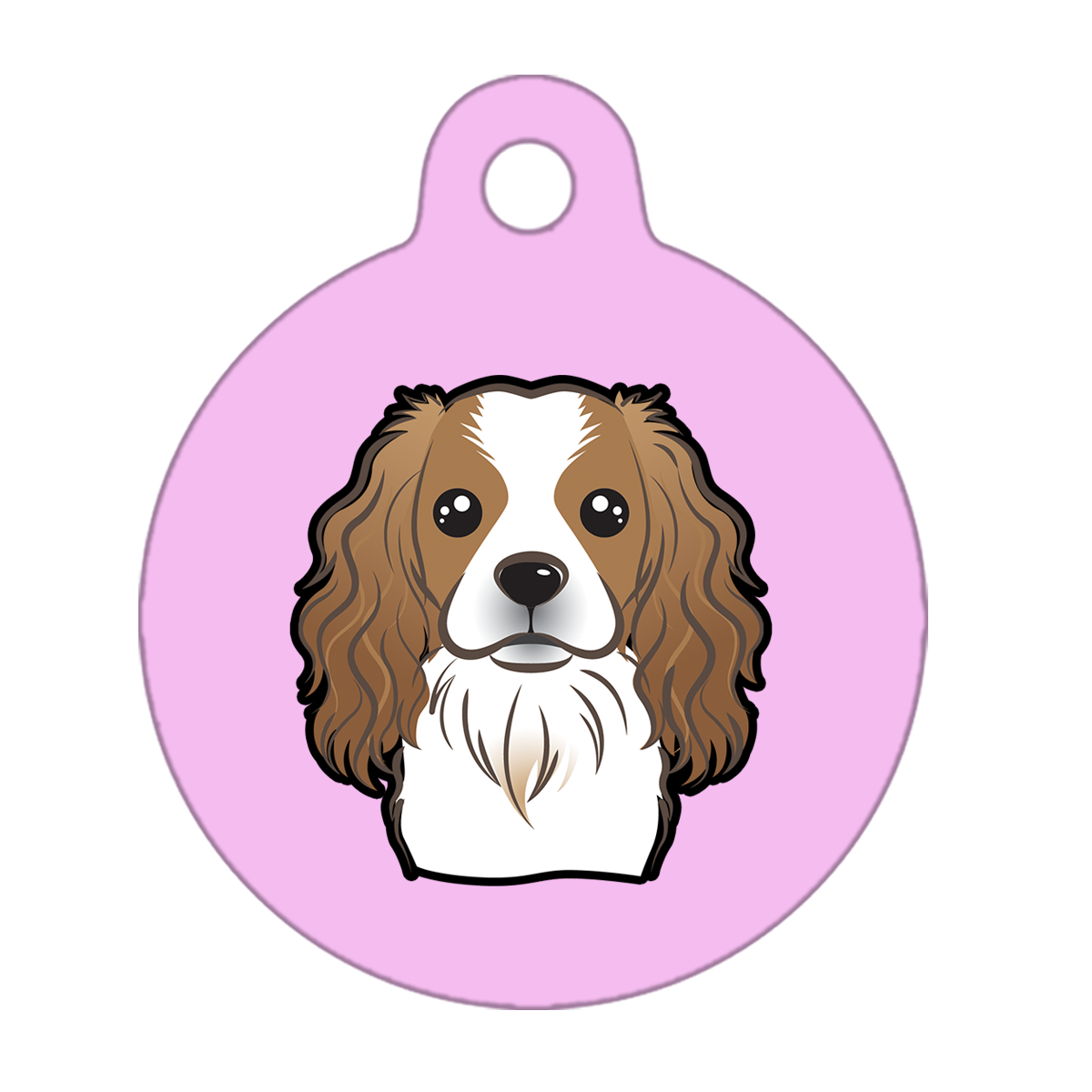 19mm Diameter Tiny Size - Cavalier King Charles Spaniel Dog