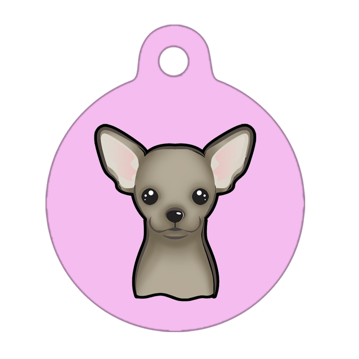 19mm Diameter Tiny Size - Chihuahua Dog