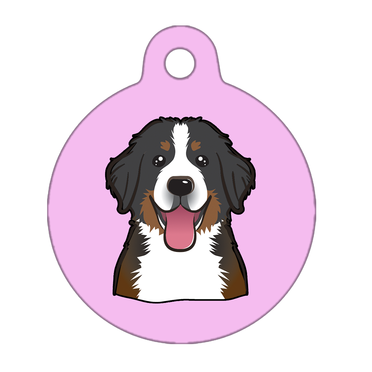 19mm Diameter Tiny Size - Bernese Mountain Dog