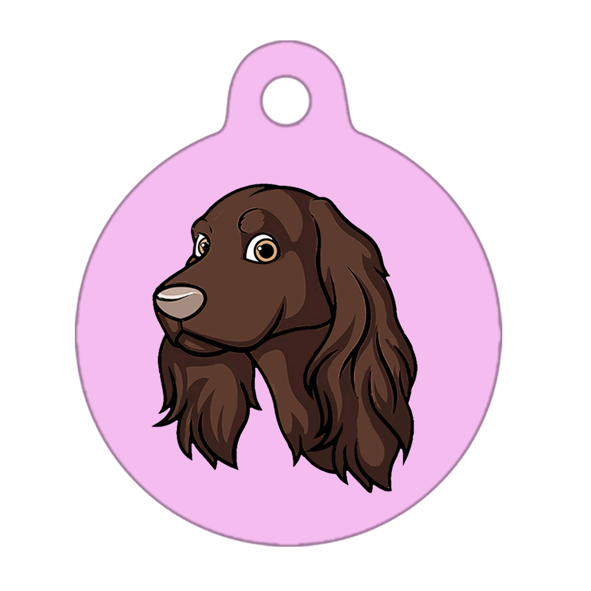 19mm Diameter Tiny Size - Cocker Spaniel Design