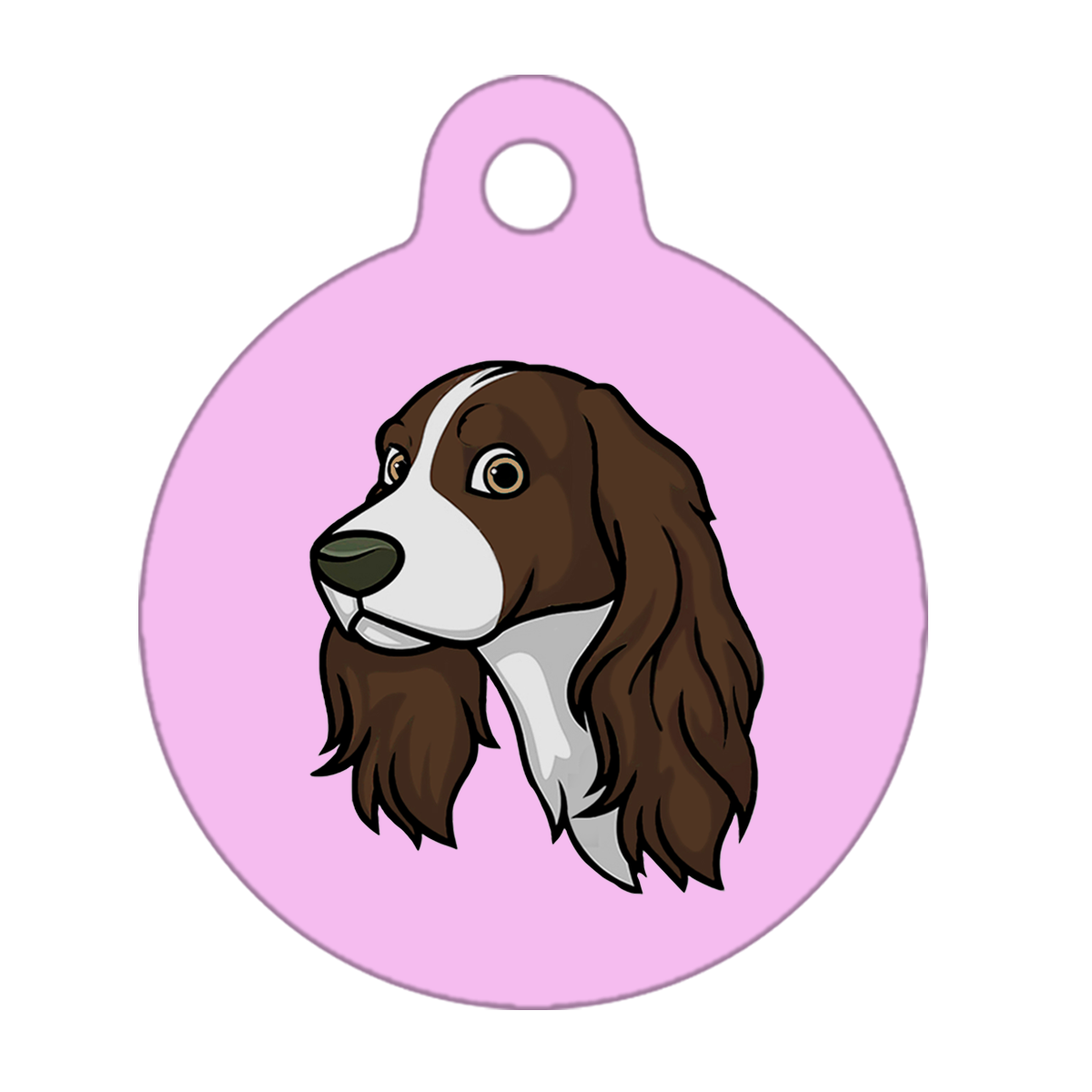 19mm Diameter Tiny Size - Cocker Spaniel Design