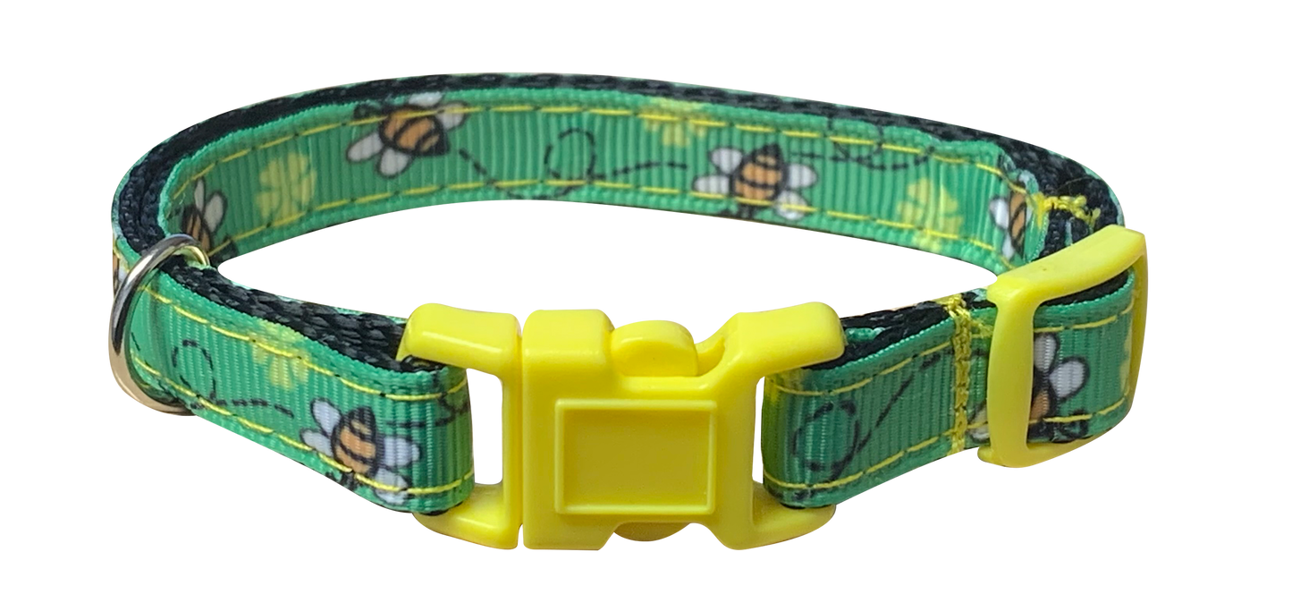 Bumble Bee Cat Collar