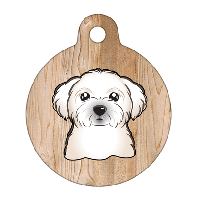 31mm Diameter Medium Size - Maltese Dog