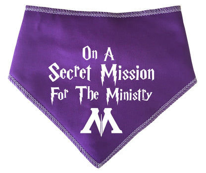 Secret Mission For The Ministry Dog Bandana