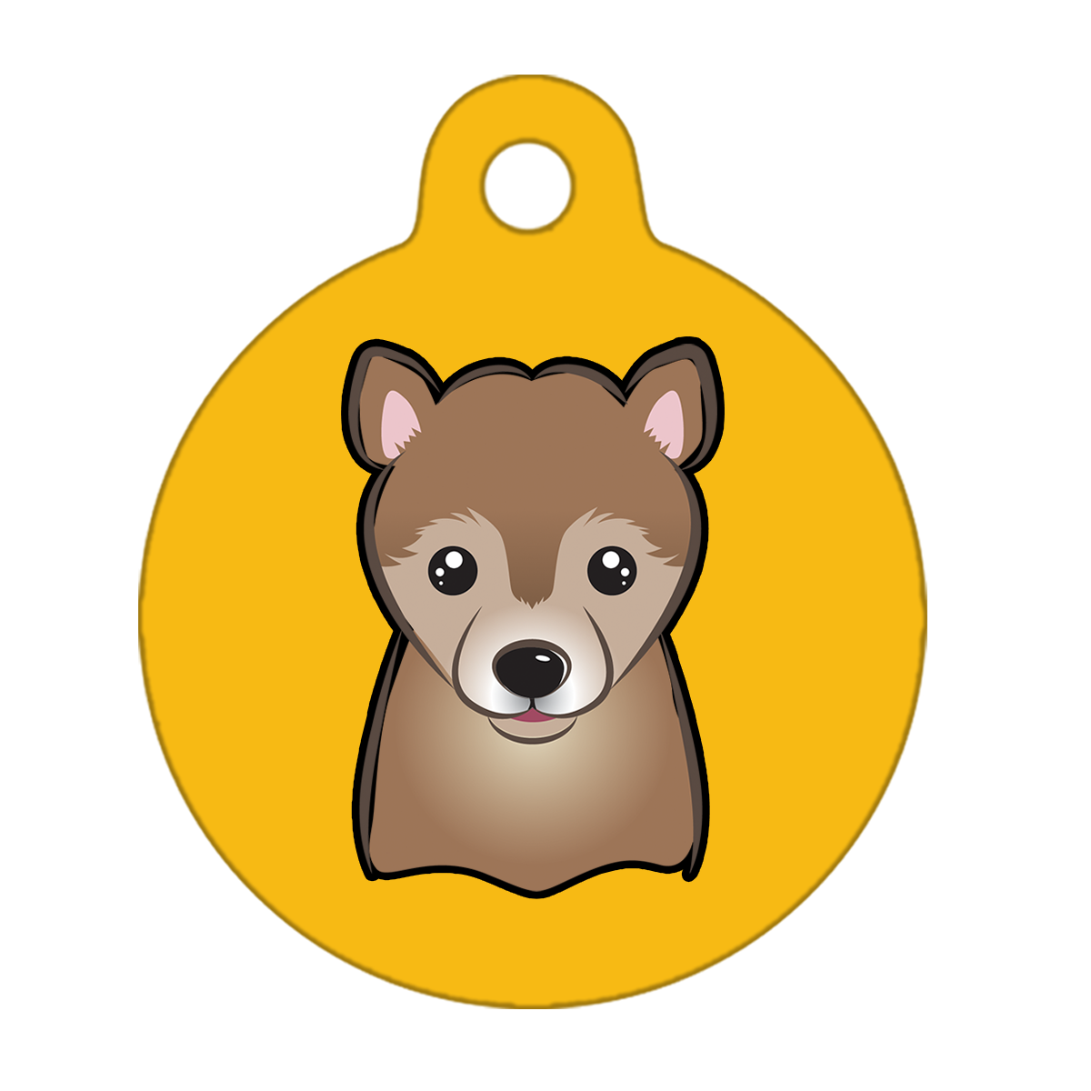 19mm Diameter Tiny Size - Shiba Inu Dog