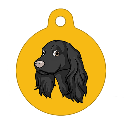 38mm Diameter Large Size - Cocker Spaniel Design