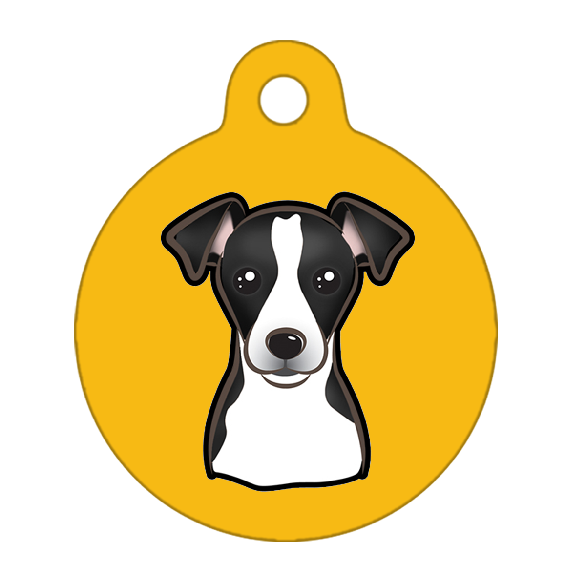 25mm Diameter Small Size - Jack Russell Design