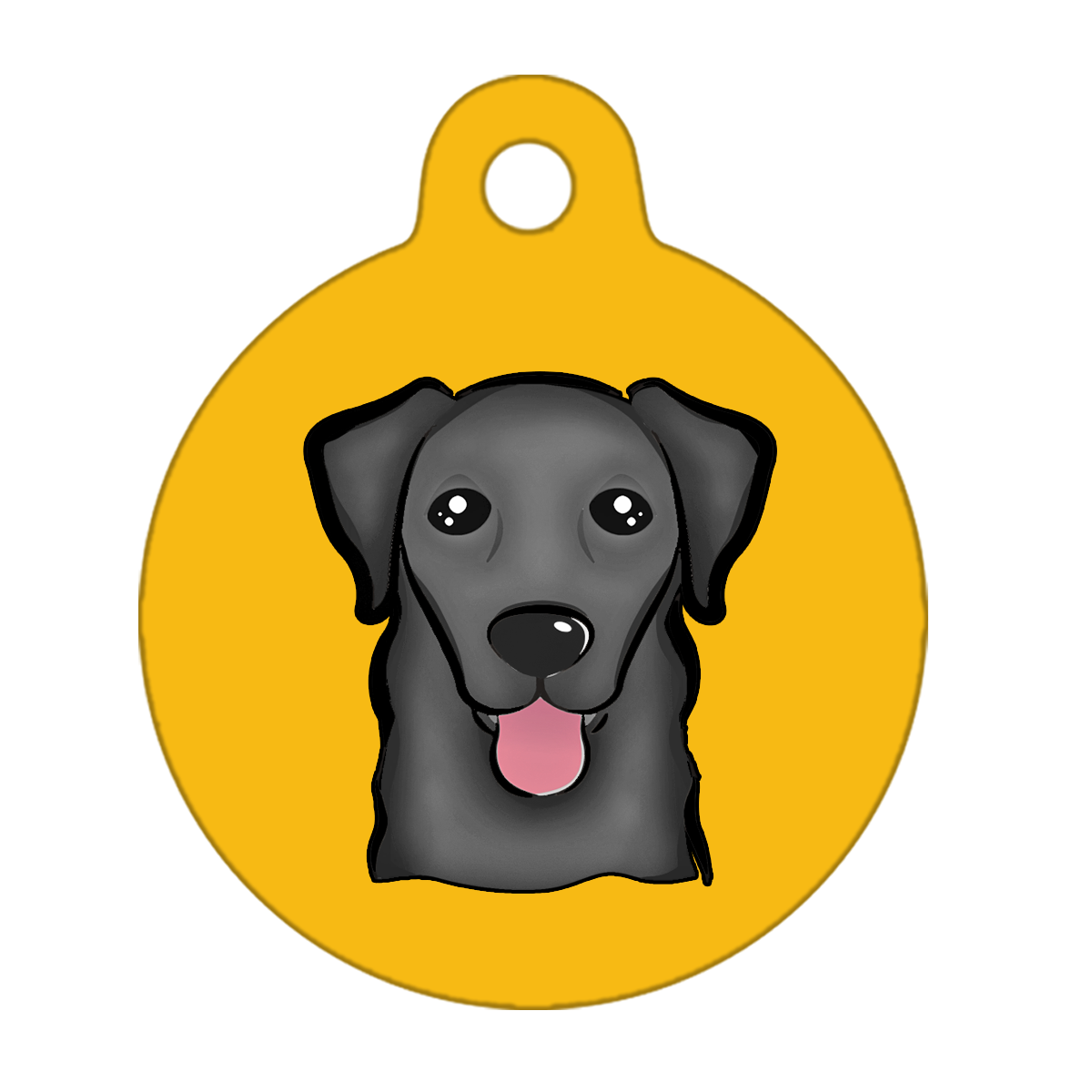 19mm Diameter Tiny Size - Labrador Dog