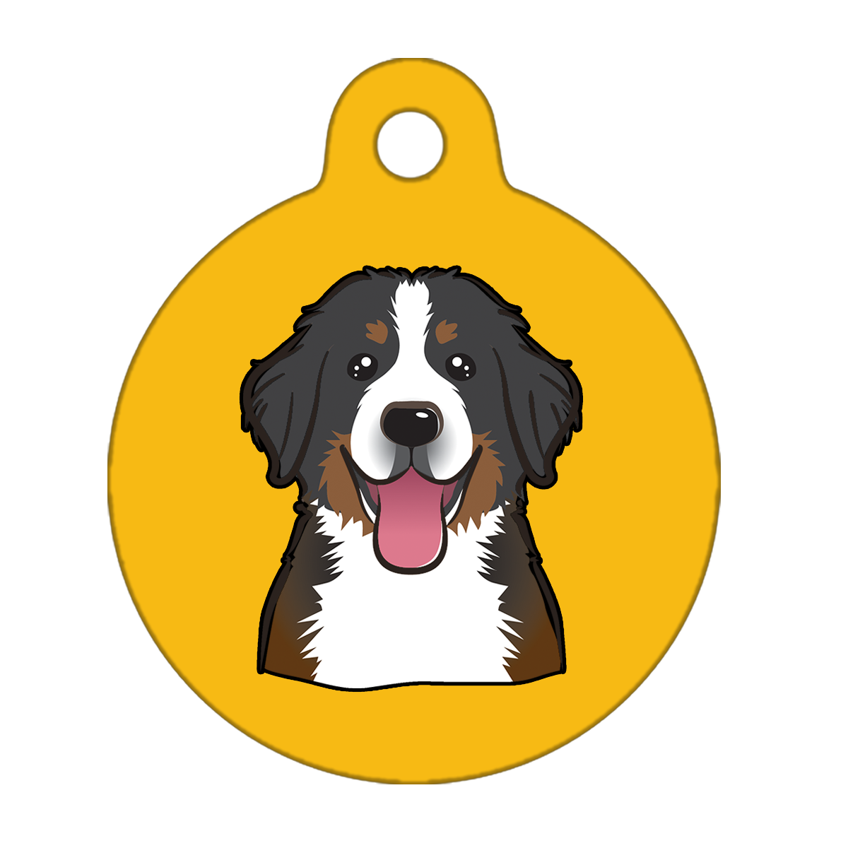 19mm Diameter Tiny Size - Bernese Mountain Dog