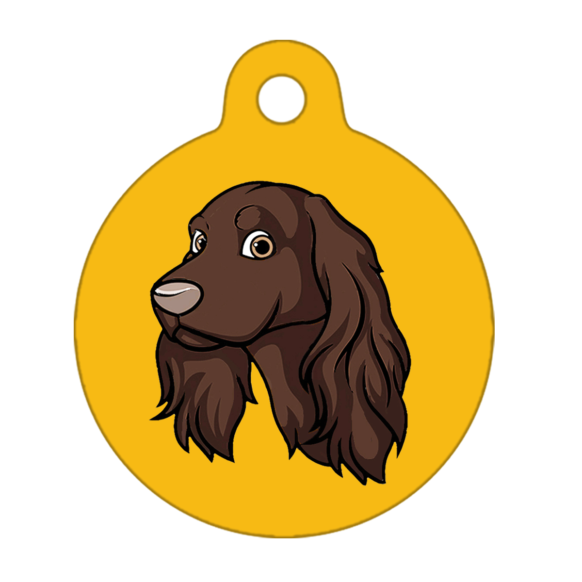 19mm Diameter Tiny Size - Cocker Spaniel Design