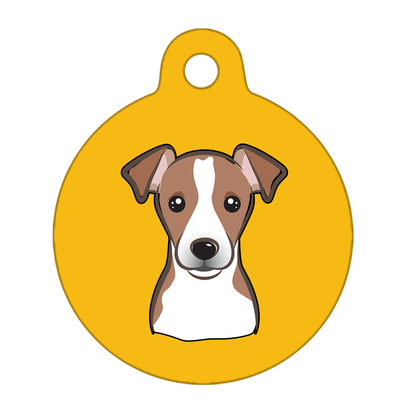 25mm Diameter Small Size - Jack Russell Design