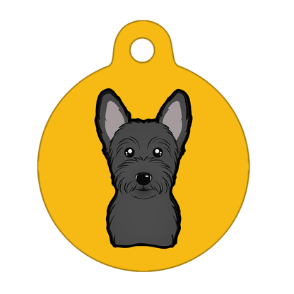 25mm Diameter Small Size - Scottish Terrier Dog