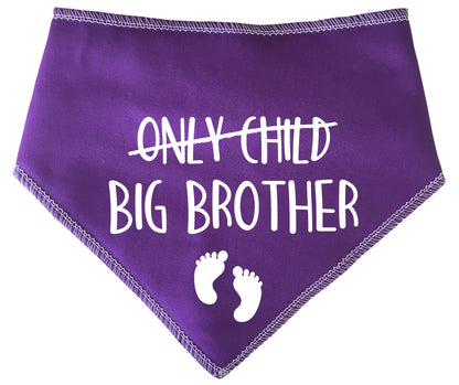 Only Child Big Brother Dog Bandana