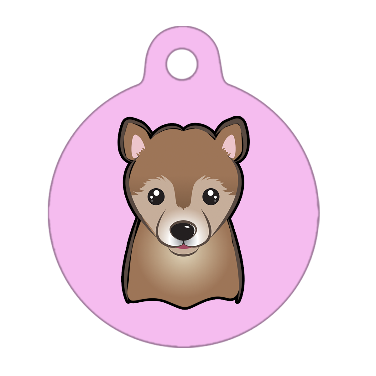 19mm Diameter Tiny Size - Shiba Inu Dog