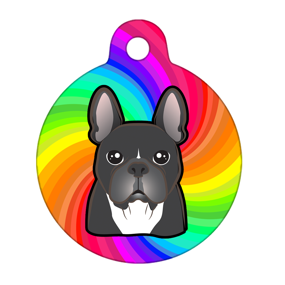 31mm Diameter Medium Size - French Bulldog Design