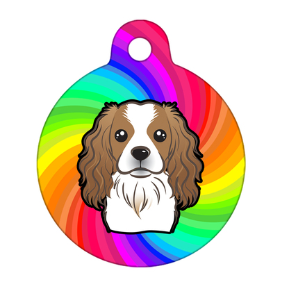 38mm Diameter Large Size - Cavalier King Charles Spaniel Dog