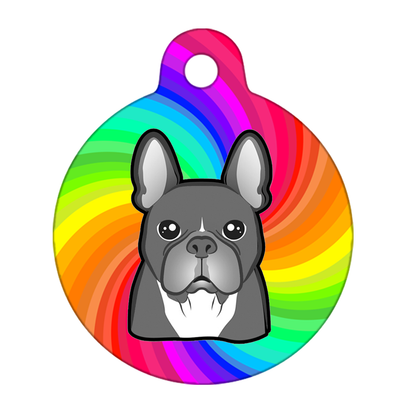 31mm Diameter Medium Size - French Bulldog Design