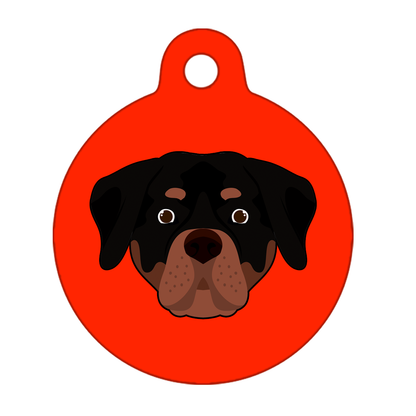 31mm Diameter Medium Size - Rottweiler Dog