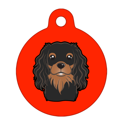 38mm Diameter Large Size - Cavalier King Charles Spaniel Dog