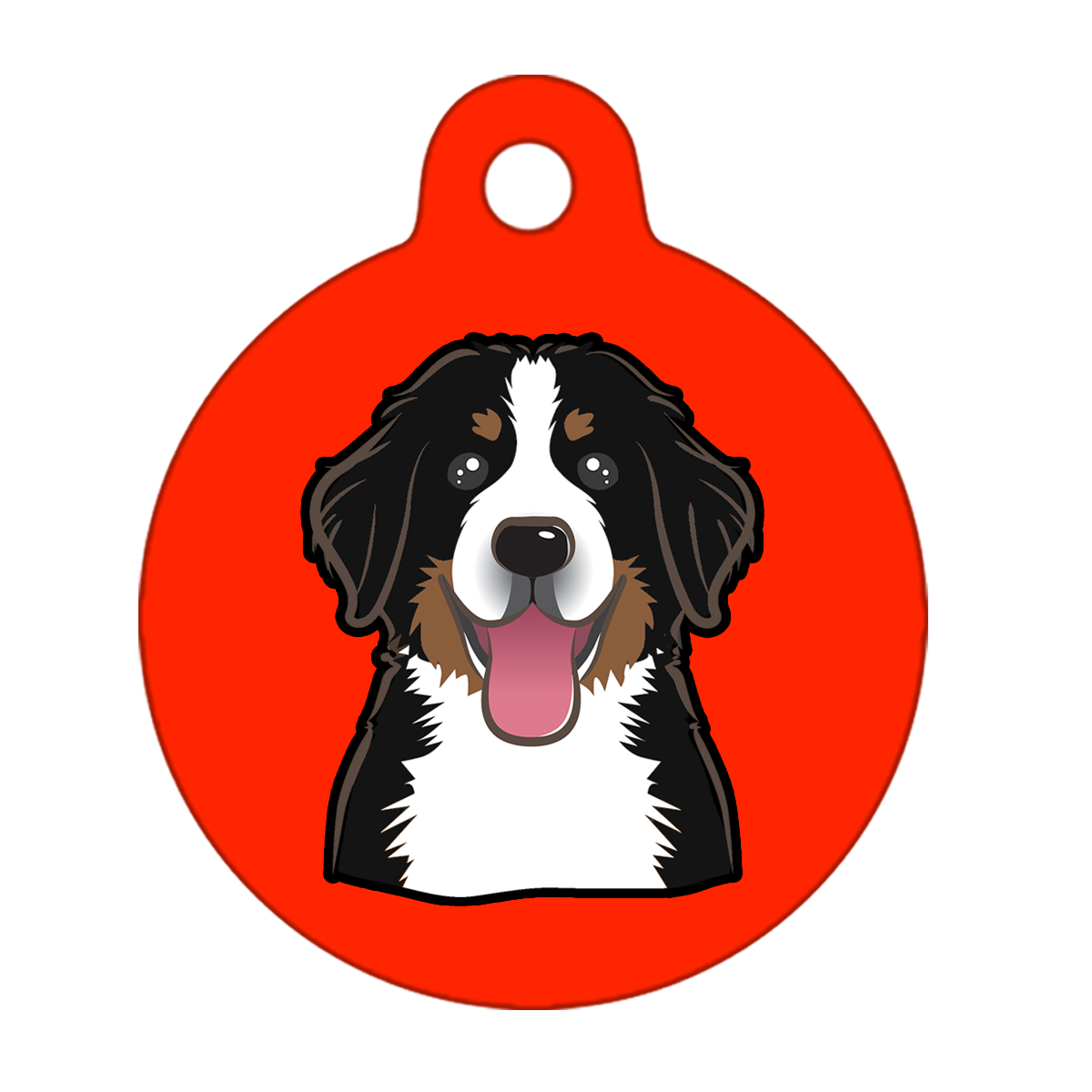 19mm Diameter Tiny Size - Bernese Mountain Dog