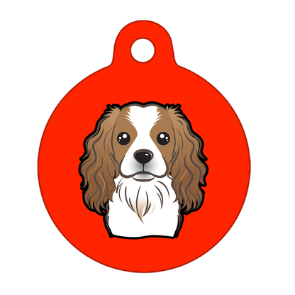 19mm Diameter Tiny Size - Cavalier King Charles Spaniel Dog