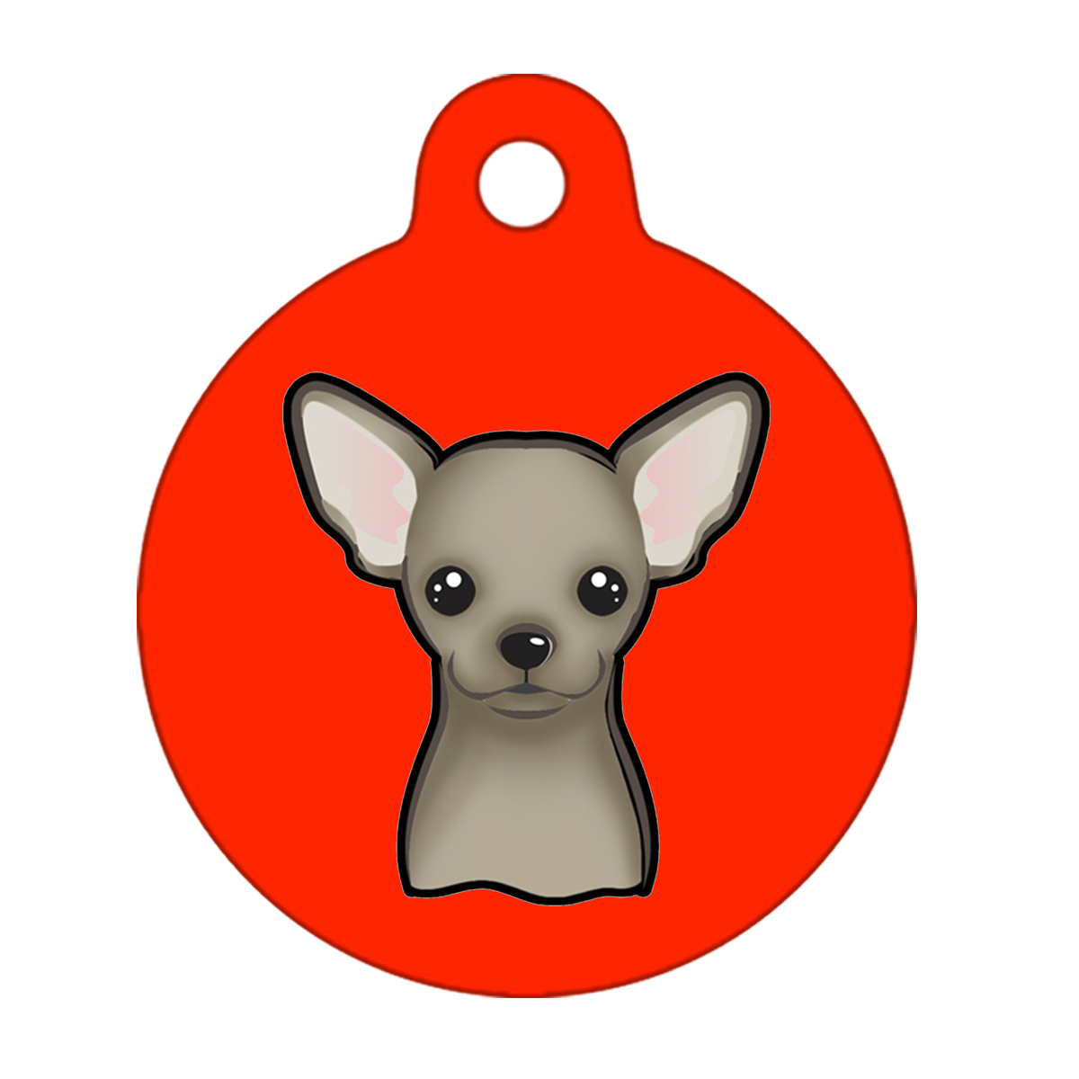 19mm Diameter Tiny Size - Chihuahua Dog