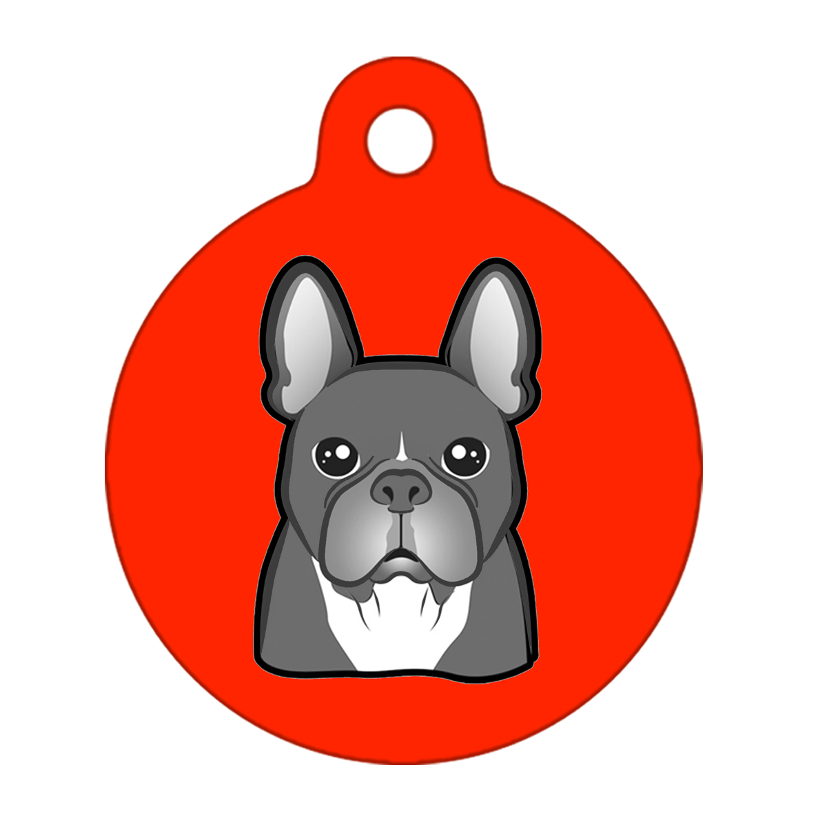 31mm Diameter Medium Size - French Bulldog Design