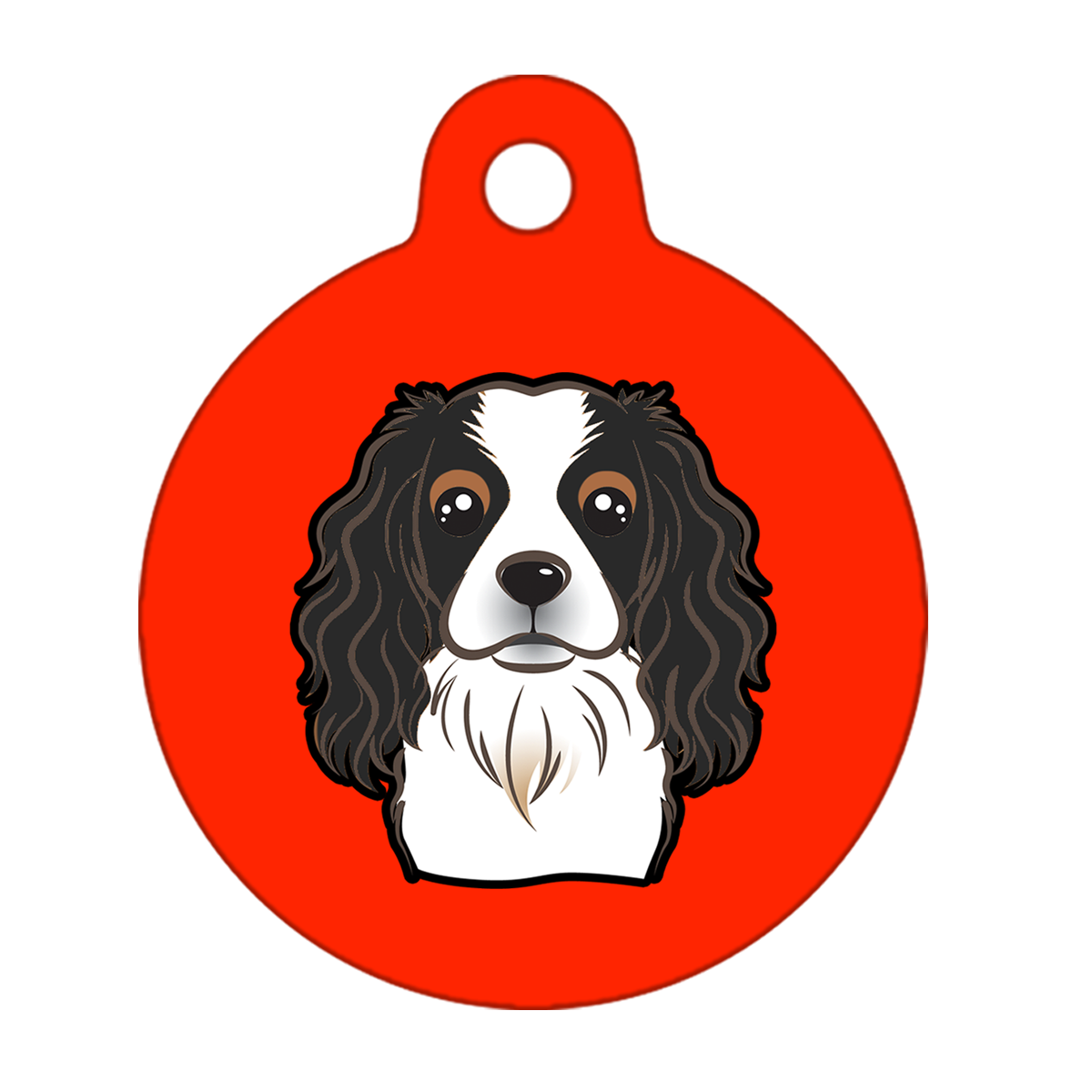 38mm Diameter Large Size - Cavalier King Charles Spaniel Dog