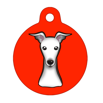 25mm Diameter Small Size - Whippet Dog