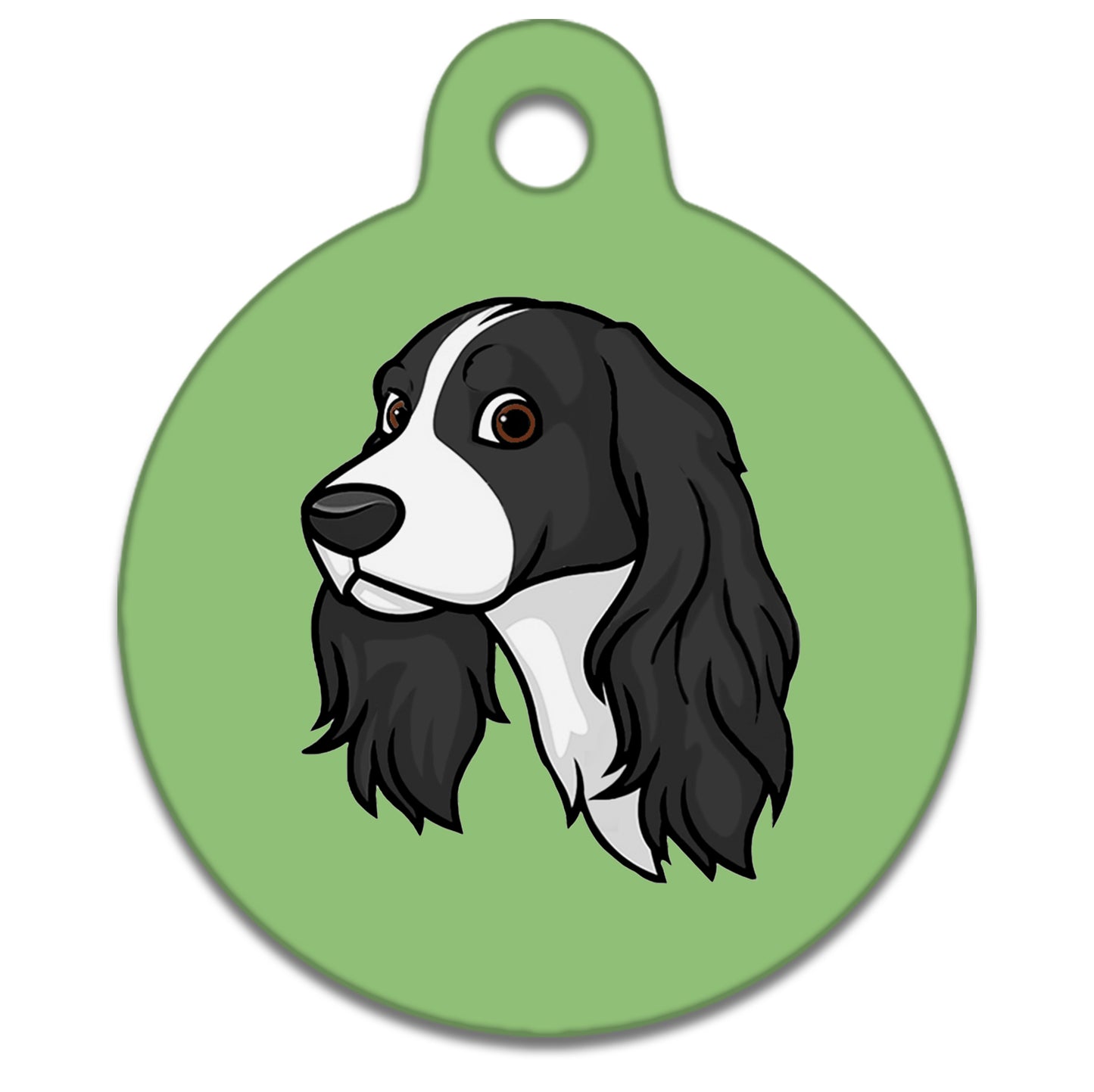 19mm Diameter Tiny Size - Cocker Spaniel Design