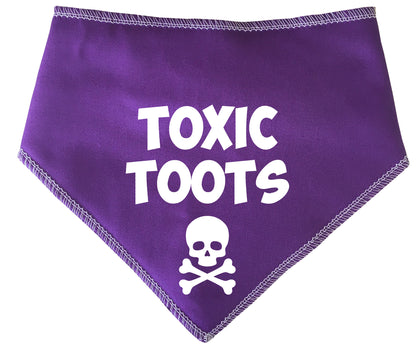 Toxic Toots Dog Bandana