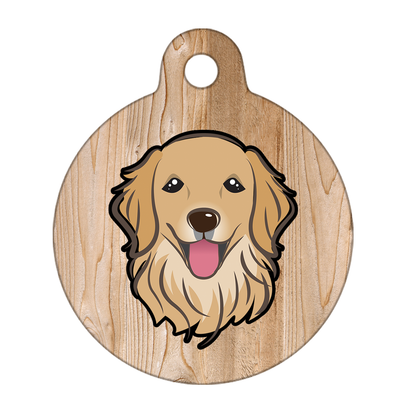 31mm Diameter Medium Size - Golden Retriever Dog