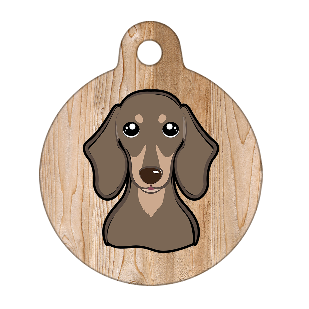 38mm Diameter Large Size - Dachshund Dog