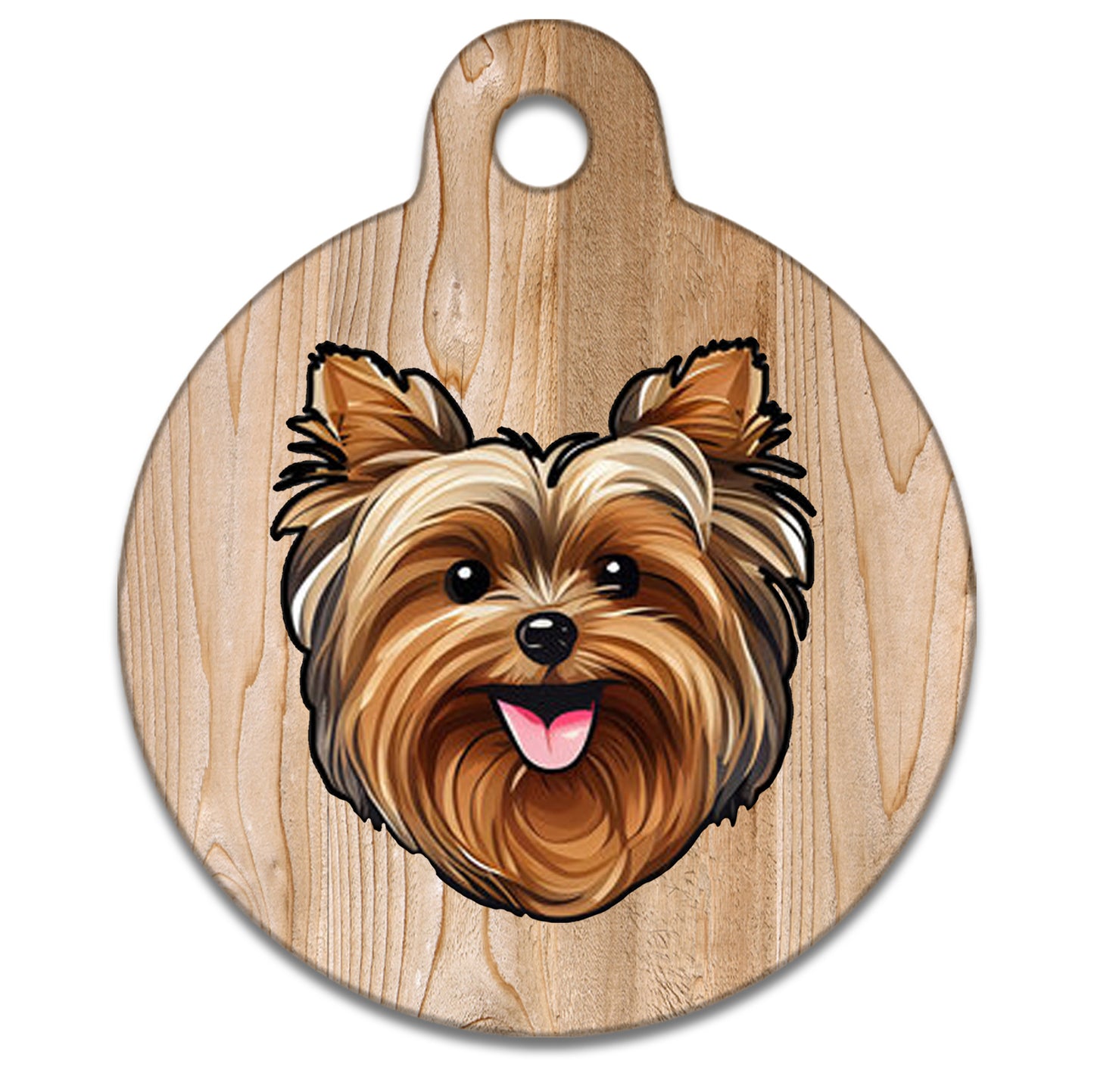 25mm Diameter Small Size - Yorkshire Terrier Dog