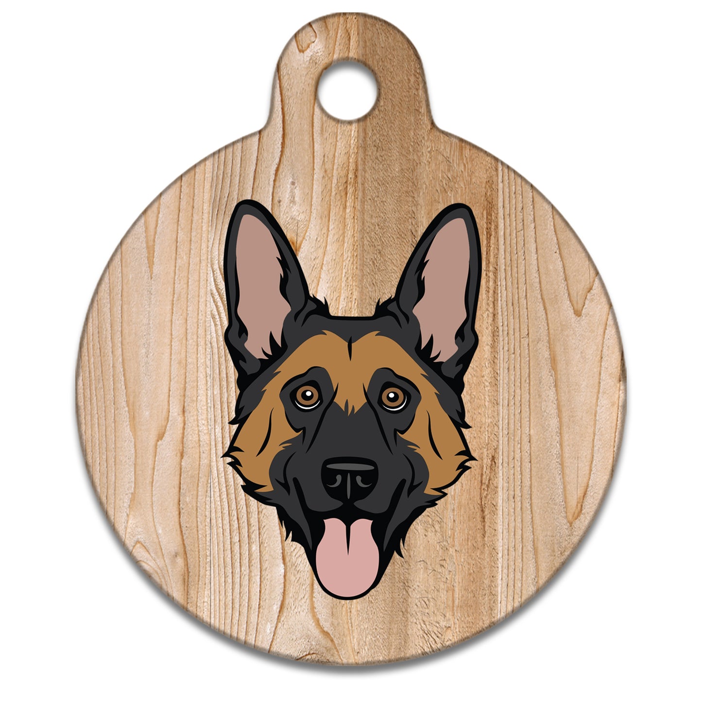 19mm Diameter Tiny Size - German Shepherd Dog