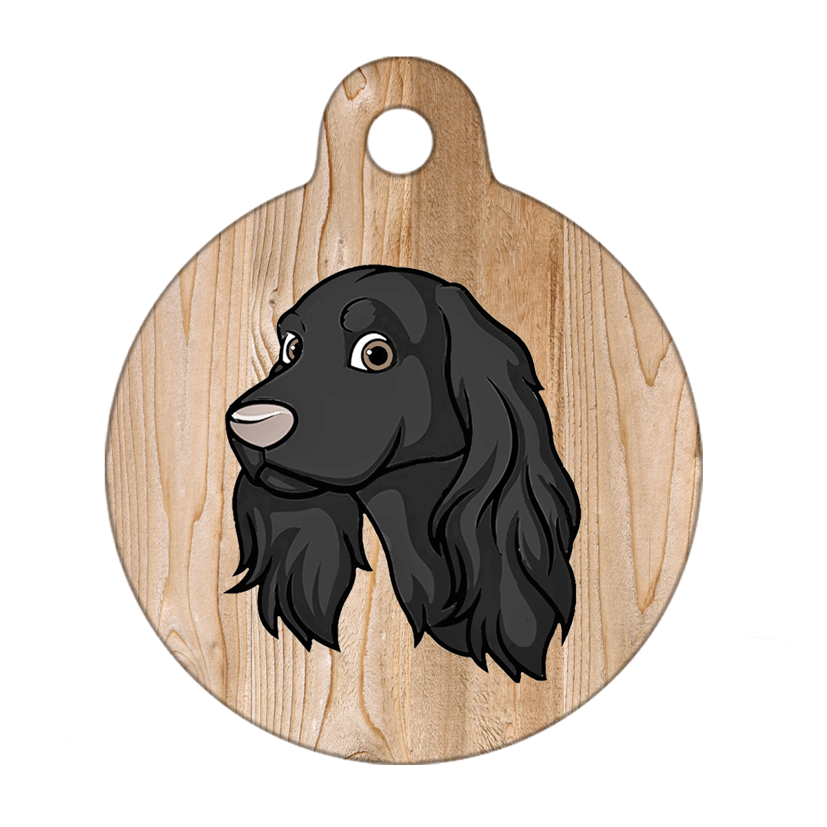 38mm Diameter Large Size - Cocker Spaniel Design