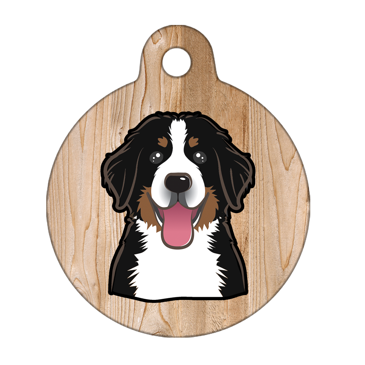 25mm Diameter Small Size - Bernese Mountain Dog