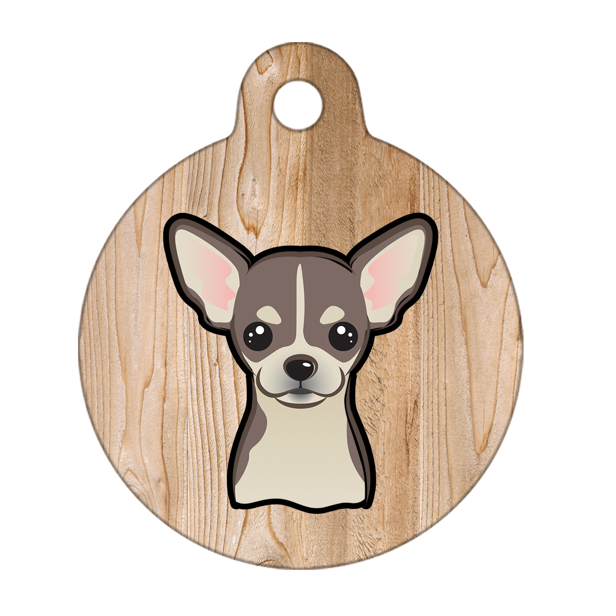 19mm Diameter Tiny Size - Chihuahua Dog