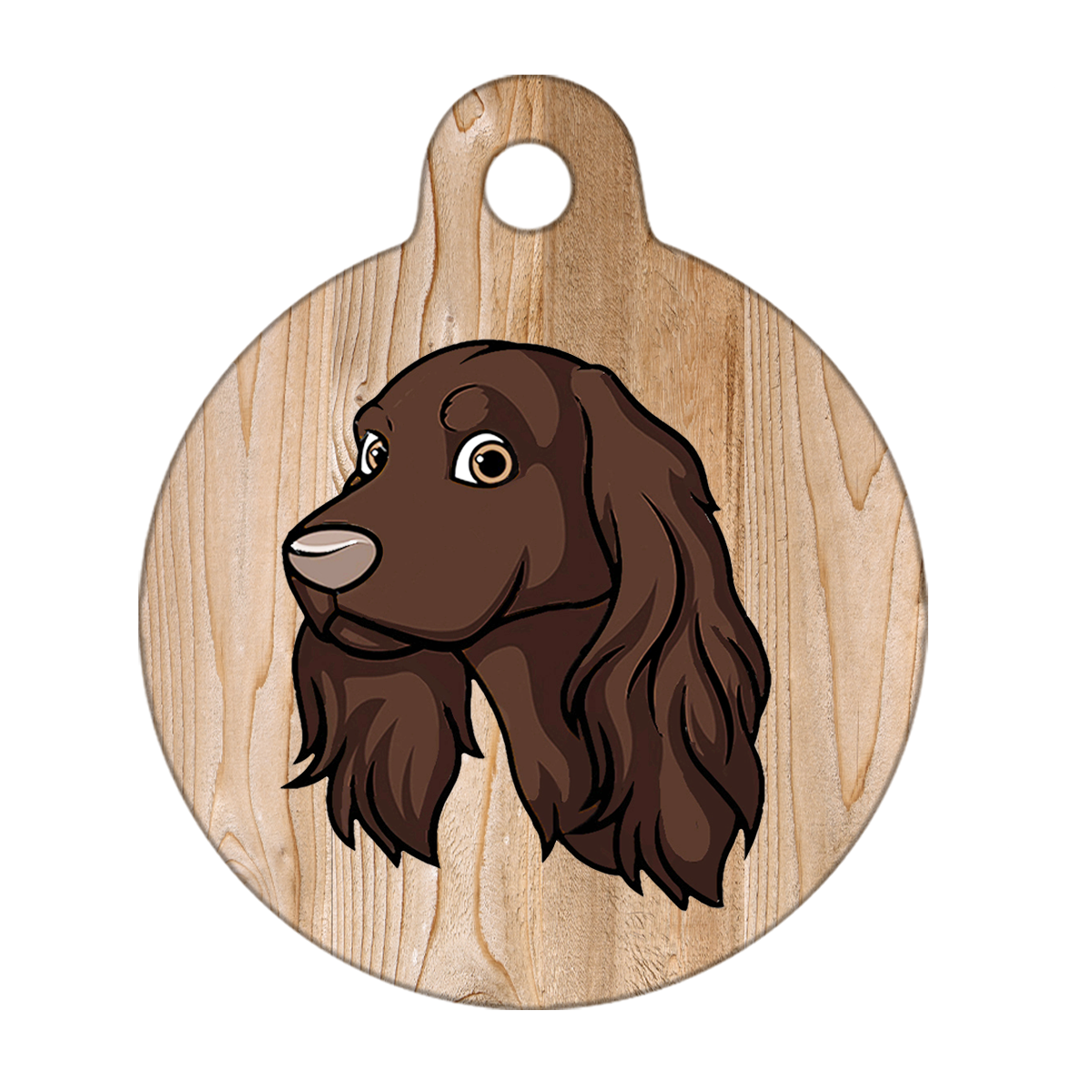 38mm Diameter Large Size - Cocker Spaniel Design