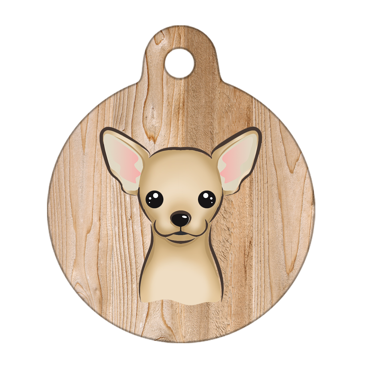 19mm Diameter Tiny Size - Chihuahua Dog