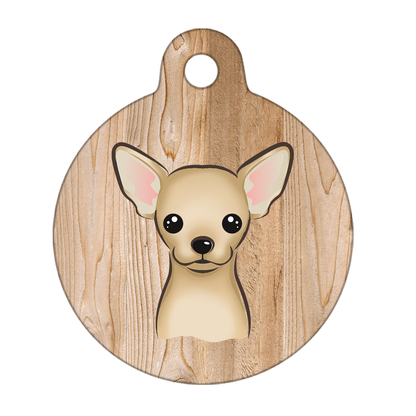 38mm Diameter Large Size - Chihuahua Dog