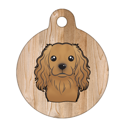 38mm Diameter Large Size - Cavalier King Charles Spaniel Dog